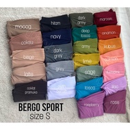 BERGO SPORT SPORT HIJAB/ SPORT HIJAB/ VOLLEYBALL HIJAB SPORTS HIJAB volleyball sports hijab/ instant