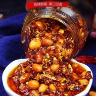 零食 中国零食 花生瓜子仁辣椒酱香辣酥脆油泼辣拌饭菜必备美味25.3.12