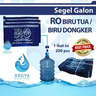 PROMO TERBATAS SEGEL GALON RO / SEGEL PLASTIK GALON RO BIRU TUA (BIRU DONKER) | READY