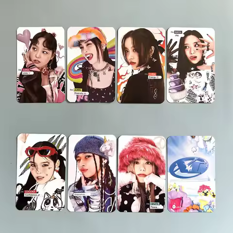 7pcs/set KPOP XG Album Shooting Star Photocard LOMO Small Card JURIN CHISA HINATA HARVEY JURIA COCON