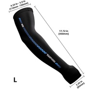 TALONGAMES eSports ARM Sleeve,Reduce Friction On Mouse Pad,Absorbs Sweat,Quick Drying,Cool Feeling,L