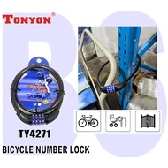 BANSOON Bicycle Lock. Number 4 digit Lock. Heavy Duty. Weatherproof.