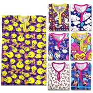 Baby Expert Girl Cartoon Cotton Caftan (3-8Y)  Random Designs Kaftan Sleepwear Baju kelawar Budak Kanak-Kanak Kids Girls