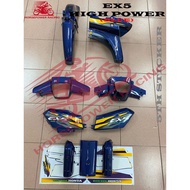 EX5 HIGH POWER COVER SET (BLUE , BLACK, GREEN , RED) FULL SET HONDA