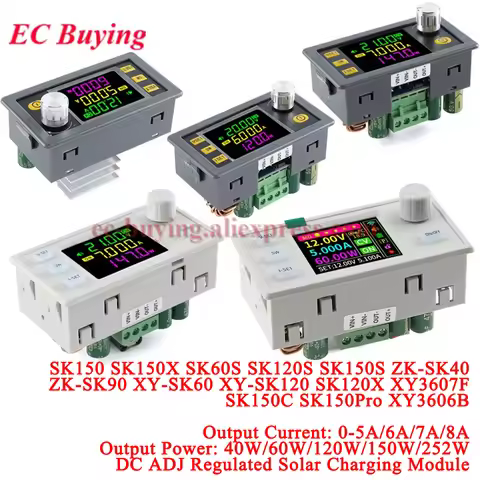 SK150 SK120 SK60 SK150S Buck Boost Converter 150W 120W 60W CNC CC CV MPPT Power DC Adjustable Regula