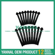 1 Set Cylinder Head Screw For Isuzu 4HK1 Engine Spare Parts