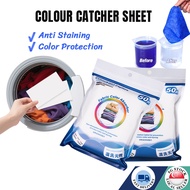 🇸🇬 Laundry Colour catcher sheet/Colour Absorber Sheet /Color & Dirts Absorption Catcher Laundry Shee