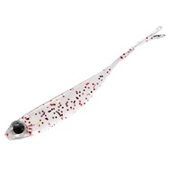 Glory Fish Ajing Worm LU-067 Saltwater Critter Fish 2-inch Clear Akarame