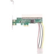 PCIE to PCI Adapter PCI Express X1 to PCI Expansion Card Riser Board ASM1083 Chipset with 4-Pin Powe