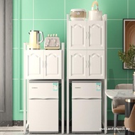 ✅FREE SHIPPING✅Above the Refrigerator Shelf Rack Floor Multi-Layer Microwave Locker Kitchen Small Ov