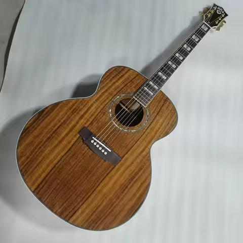 43 ", Jumbo F50 model koa wood 6 strings guitar,guild acoustic electric guitar gloss finishing guita