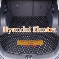 Suitable for Hyundai Hyundai Elantra Dedicated Rear Compartment Mat Car Leather Rear Compartment Mat