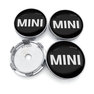 4PCS 56mm/60mm Car Rim Cover Decal Tire Wheel Center Hub Cap Sticker Emblem Decal For MINI Cooper On