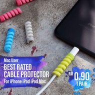 User's  Spiral Cable Protector for iPhone iPad iPod