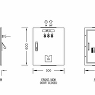 Best Seller Double Door Indoor Panel Box 60X50 60X50X20 50X60 50X60X20