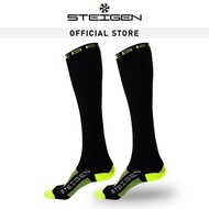 STEIGEN Black Running Socks Full Length Steigen Socks Running Socks Cycling Socks Football Socks Com