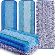 Suitable for Bona Bona Mop Cloth Cleaning Pad Paste Dust Removal Pad Dry Wet Flat Fiber Mop Head Acc