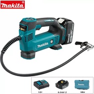 (เปลี่ยนฟรี)Makita ปั๊มลมไฟฟ้า DMP180Z ปั๊มลมไฟฟ้าแบบพกพาไร้สาย 18V ปั๊มลมรถยนต์ไฟฟ้าพร้อมแบตเตอรี่