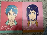 放進擊的巨人 wit 特典明信片 艾倫 莎夏