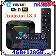 [LZXXG] NEW VONTAR RGB Light Android 13 TV Box RK3528 Set Top Box 4K Media Player Android 13.0 TVBOX