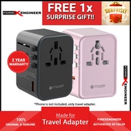 Mazer Infinite Travel PD 70W GaN Universal Travel Charger Adapter - 3 USB-C Port + 2 USB-A Port