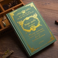 A5 notebook - vintage Bibiga hardcover horizontal notebook
