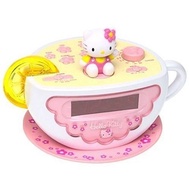 HELLO KITTY Digital AM/FM Clock Radio with Night Light