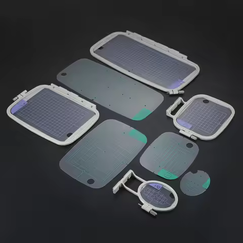 4Pc Embroidery Machine Hoop for Brother Sewing Machine PE-770 700 700II 750D 780D Replaces SA442 SA4