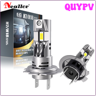 QUYPV ไฟหน้ารถไม่มีข้อผิดพลาด Led Canbus H7 2x หลอดไดโอดไฟสีขาว12V ไฟเดย์ไลท์ขับรถสำหรับ Benz W204 W