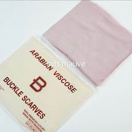 Kerudung Hijab Jilbab Pashmina Arabian Viscose Buckle Scarves Pasmina Bamboo Viral Terbaru Paling La