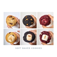 Chewy Softbaked Cookies - Smores Cookies (Minimum order 3 PCS) Less Sweet Chocolate Chips Red Velvet