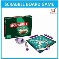 Scrabble Word Board Game | Classic Family Vocabulary & Spelling Game Educational Word-Building Game 