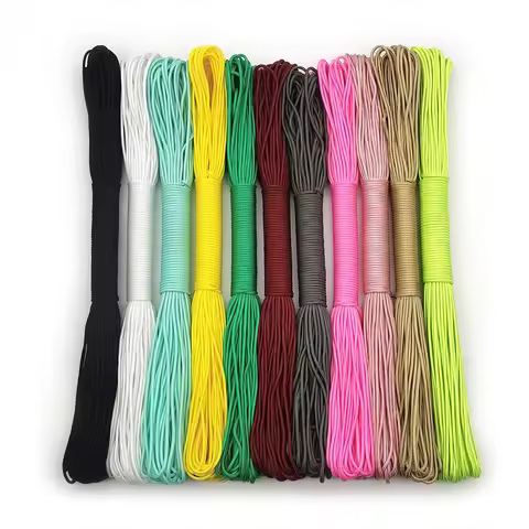 Dia.2Mm Paracord, 31M/15M/8Meters One Stand Cores Paracord Rope Paracorde Cord for Jewelry Making Je