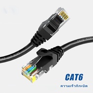 สายแลน3m~50m ​Cat 6 UTP Gigabit สายเคเบิลเครือข่ายอีเธอร์เน็ต RJ45 สายแพทช์แลน สำหรับ PC แล็ปท็อป, เราเตอร