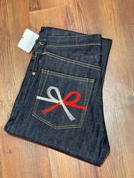 EVISU 禮物花刺繡日本製造W32