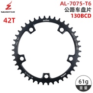 110 130 Bcd xe đạp đường trường 5 Bolt Xe đạp gấp Crankset 36T 38T 40T 42T 46T 50T Hẹp Rộng Sao Xe Đ
