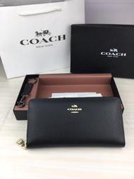 Chris精品代購 美國Outlet COACH 52372 皮夾 長夾 錢包 送禮附鑰匙扣 卡位多 經典馬車LOGO