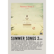 【READY STOCK】Poster Cover Album Summer Songs 2 by Lil Yachty for Room/Barber/Gift/Gym