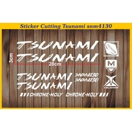Sticker cutting fixie tsunami sticker tsunami Bike SNM4130