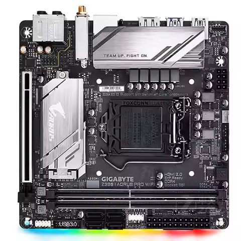 Novatech Global Nick LGA 1151 Mini-ITX Motherboard DDR4 32GB PCI-E 3.0 Desktop Mainboard Compatible 