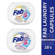 FAB All in One Laundry Capsules (28's)