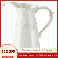 Pitcher Vase Farmhouse Vase Pitcher Vases for Flowers Flower Vase Pitcher White Pitcher Vases for Fl