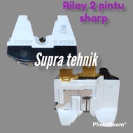 riley kulkas sharp 2 pintu 1/6