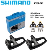 Shimano SPD-SL PD-R540 road bike pedals include SH11 cleats VMWT