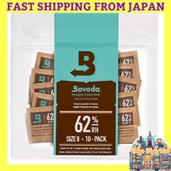 Boveda Humidity Control Pack (Sensitive Products, 32-RH, 2-Way, Size 8, Max 1 oz) 10-Count Resealabl