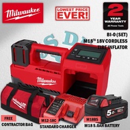 Milwaukee M18 BI 18V Cordless Tire Inflator