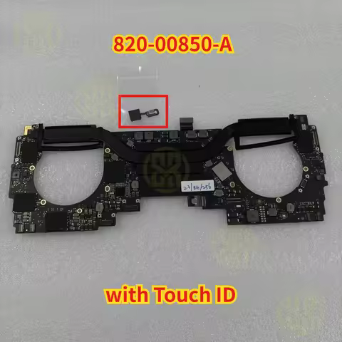 Original 820-00850-A For MacBook Pro 13" Laptop Motherboard A1989 Logic Board with Touch ID Core i5 