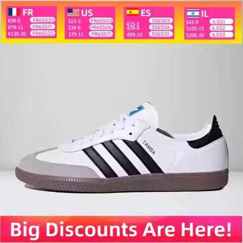 adidas Originals SAMBA OG Sneakers Iconic Heritage All-Day Comfort Premium Durability Versatile Unis
