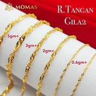 Rantai Tangan Gila gila Emas 916 Tulen Rantai Tangan Emas 916 Tulen Gelang Emas 916 Tulen Emas 916 B