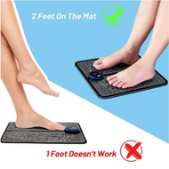 Foldable And Portable Foot Massager Pad. Microcurrent Low-Frequency Pulse With LCD Display. 19 Level
